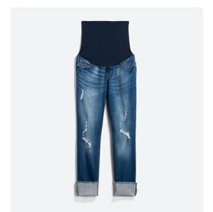 Maternity Cuffed Jean